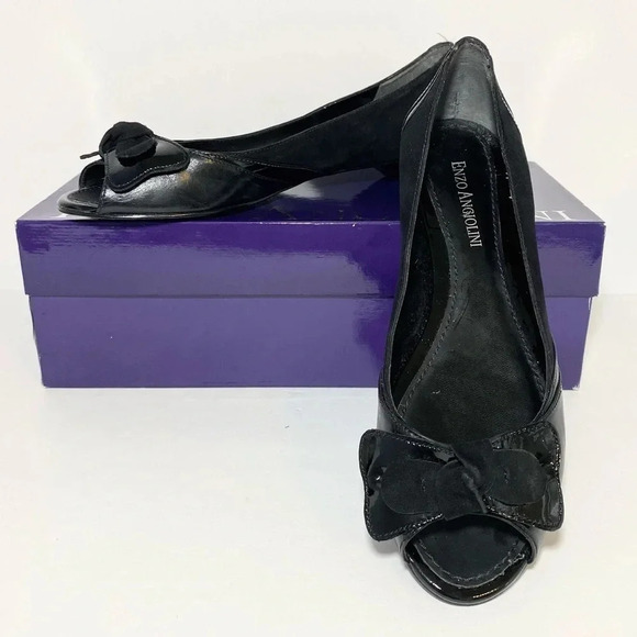Enzo Angiolini Shoes - Enzo Angiolini Eachicara Peeptoe Dress Shoes size 6.5